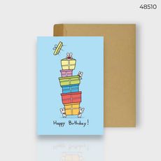 фото 1 - Открытка "Happy B" Candys.ua