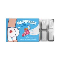 фото 1 - Жвачка "Підсрачидол" зі смаком лісових ягід Papadesign