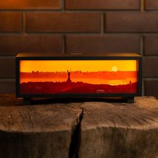 фото 1 - Ночник-панорама Вечерний Киев, черный (LED, Акумулятор, USB Type-C)