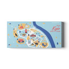 фото 1 - Шоколадный набор Small "From Kyiv with love" Papadesign