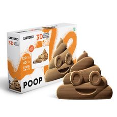 фото 1 - Картонный конструктор "Cartonic 3D Puzzle POOP" 1DEA.me