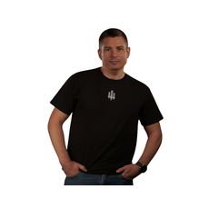 фото 1 - Oversize футболка Тризуб F16 с надписью Ukraine сзади, Черная