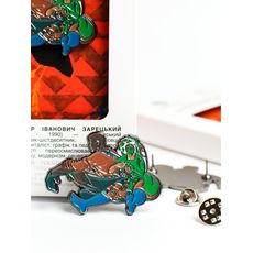 фото 1 - Значок за мотивами картини ВИШНЕВИЙ ВІТЕР, Віктор Зарецький. INSPIREDBY UA