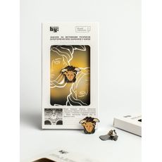 фото 1 - Значок Медуза Горгона за мотивами розписів інтерєрів Музею Ханенків у Києві INSPIREDBY UA