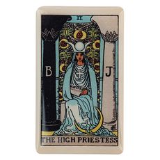 фото 1 - Обьемный стикер "Таро Жриця" NokNok