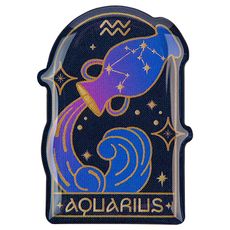 фото 1 - Об'ємний стікер "Водолій" NokNok