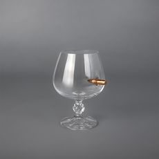 фото 1 - Коньячный бокал с пулей VSKLO