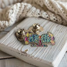 фото 1 - Значок за мотивами мозаїчного панно  Дерево життя,  Алла Горська. INSPIRED BY