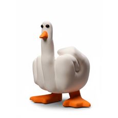 фото 1 - Аромасвеча с деревянным фитилем F+ck duck, Белая