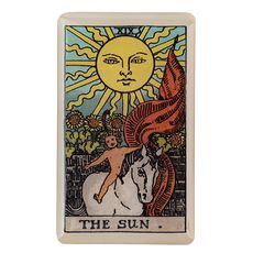 фото 1 - Обьемный стикер "Таро Сонце" NokNok