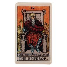 фото 1 - Обьемный стикер "Таро Імператор" NokNok