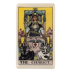 фото 1 - Обьемный стикер "Таро Колісниця" NokNok