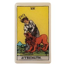 фото 1 - Обьемный стикер "Таро Сила" NokNok