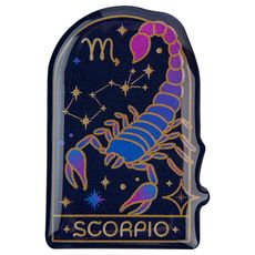 фото 1 - Обьемный стикер "Скорпіон" NokNok