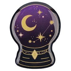 фото 1 - Обьемный стикер "Магічний куля фіолетовий" NokNok