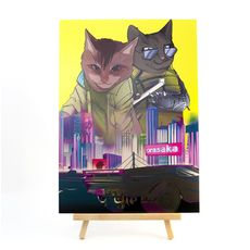 фото 1 - Постер с изображением "Cyberpunk" Kitek Wear