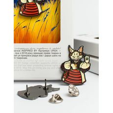 фото 1 - Значок  "КОТИК". INSPIREDBY_UA