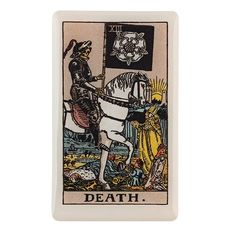 фото 1 - Обьемный стикер "Таро Смерть"NokNok