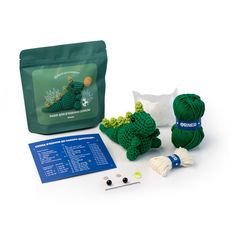 фото 1 - Набор для вязания крючком Динозавр ORNER