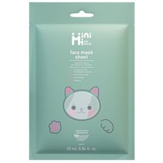 фото 1 - Тканинна маска для обличчя "Оливка" MiniMi