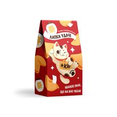 фото 1 - Печиво з передбаченням "Лапка удачі - Манекі-неко" Papadesign