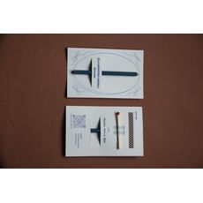 фото 1 - Дизайнерская открытка с натуральной свечой Для найзаповітніших бажань MAINсandle brand