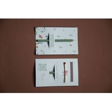 фото 1 - Дизайнерская открытка с натуральной свечой Розквітай разом зі своїми мріями! MAINсandle brand