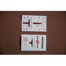 зображення 1 - Дизайнерська листівка з натуральною свічкою Мрій. Кохай. Підкорюй MAINсandle brand