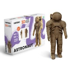фото 1 - Картонный конструктор 1DEA.me "Cartonic 3D Puzzle ASTRONAUT"