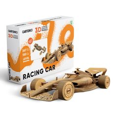 фото 1 - Картонный конструктор Cartonic 3D RACING CAR