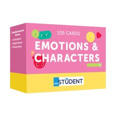 фото 1 - Карточки для изучения англиского языка English Student - Emotions and Characters (105 карточек)