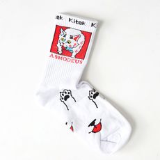 зображення 1 - Шкарпетки з котиком "Asmodeus" Kitek Wear
