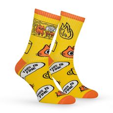зображення 1 - Шкарпетки "This is Fine" Kitek Wear