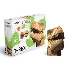 фото 1 - Картонный конструктор "Cartonic 3D Cartonic T-REX" 1DEA.me