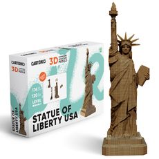 фото 1 - Картонный конструктор "Cartonic 3D Puzzle STATUE OF LIBERTY USA"
