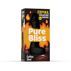 зображення 1 - Свічка член 15 см Pure Bliss - Black Coffee Shot