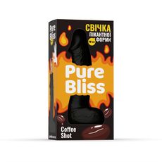 зображення 1 - Свічка член 18 см Pure Bliss - Black Coffee Shot