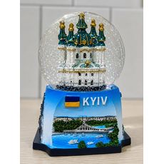 зображення 1 - Сувенірна куля Київ Андріївська церква 6,5 см