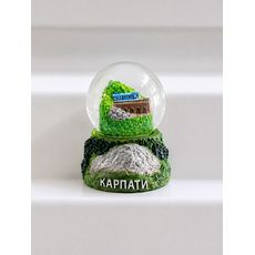 зображення 1 - Сувенірна снігова куля "Карпати - Ворохта", 4,5 см