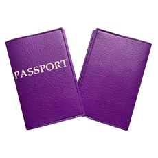 фото 1 - Обложка для паспорта "Passport Purple" NaBazi