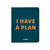 фото 1 - Зеленый блокнот для планирования "I HAVE A PLAN" Orner