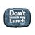 зображення 7 - Ланч-бег Just cover "Don't touch my lunch" сірий 195 х 125 х 125 мм
