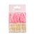 фото 1 - Металлические розовые скрепки-закладки набор Olena Redko
