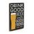 фото 5 - Постер "Drink Good Beer" Wood Posters