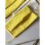 фото 2 - Маска многоразовая   из льна с марлевым вкладышем  желтая