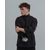 фото 1 - Реглан Mi So Lar  чоловічий чорного кольору з принтом
