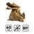 фото 9 - Картонный конструктор "Cartonic 3D Puzzle DRAGON"