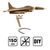 зображення 5 - Картонний конструктор Cartonic 3D F-16 FIGHTING FALCON