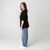 фото 4 - Футболка оверсайз с принтом кота Crying Cat (чорна) Kitek Wear