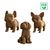 фото 9 - Картонный конструктор "Cartonic 3D Puzzle PUPPIES TRIO"